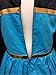 Cokos Box Girls Coronation Dress Costume Cape Gloves Tiara Crown, 3 Years, Blue Purple