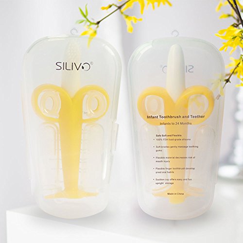 6 Toothbrush+Teether+Silicone+Training+toothbrushes