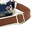 Kenox Vintage Women Laminated Canvas Messenger Bag Mori Girl Crossbody Satchel Bag Floral Waterproof Briefcase Floral