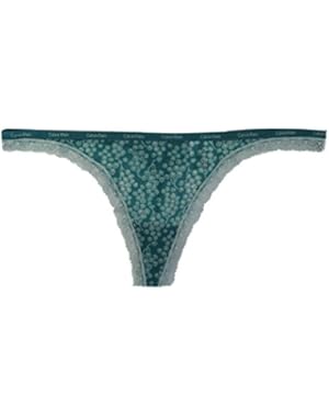 Women's Bottoms Up Thong Panty Medium Lovely Buds