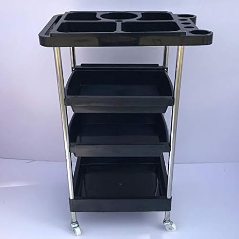 Salon Hairdresser Trolley Barber Storage Hair Rolling Cart Beauty