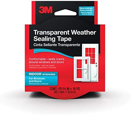 3M Interior Transparent Weather Sealing Tape