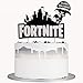 Autude Happy Birthday Cake Topper - Video Game Birthday Party Supplies for Game Fans