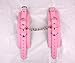 New Sexy Toys Leather Handcuffs with Metal Chains Color Pink