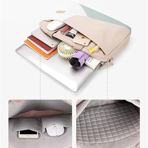 Bolsa para laptop polegadas Bolsa para notebook manga para mulheres bolsa de viagem bolsa de ombro pasta com Saco de armazenamento