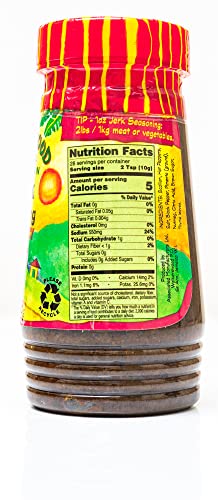 WALKERSWOOD TRADITIONAL JAMAICAN JERK SEASONING, HOT & SPICY, 10 OZ
