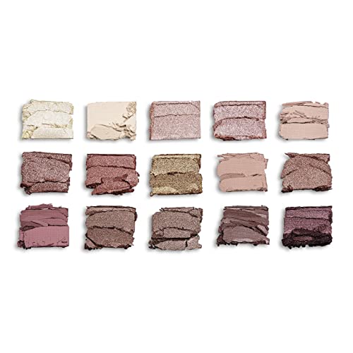 Revolution, Reloaded Eyeshadow Palette, Highly Pigmented, Matte & Shimmer Finishes, 15 Shades, Iconic 3.0, 0.58 Oz
