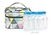 PackIt Freezable Baby Bottle Cooler for Breastmilk and Formula, Pastel Prism