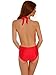 Brazilian High Waist Bikini Sexy Triangle Push Up One Piece Swimsuits in Women
