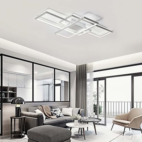 Lumbryzn Modern Dimmable LED Ceiling Light, Living Room and Bedroom Lamp, LED Ceiling Light for Kitchen, Office and Living Room Decorative