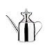Stainless Steel Olive Oil Can Dispenser Pot Drizzler Canister Deluxe Silver Color 0.5 Quart (500 ml) Kitchen Tools Food Jar Cruets Utensil Storage
