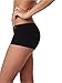 Boody Women's Boyleg Brief Underwear - Boy Shorts Underwear for Women, Seamless Panties for Women - Low Rise & Full Coverage Boyshorts, Bamboo Viscose for All-Day Comfort - Black, Small