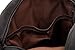 Zebella Men's Canvas Leather Messenger Shoulder Satchel ipad Crossbody Bag-Black