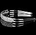 Vemonllas Wedding Bridal Bridesmaid Rhinestones Decor Crown Headband Tiara Hair Piece Headpiece