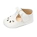 Weixinbuy Infant Baby Girl's Hollow Comfort Sole Casual Mary Jane Shoes Flats White