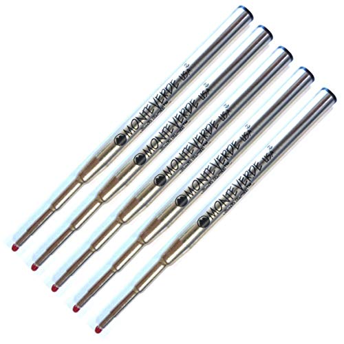 Monteverde Soft Roll Ballpoint Pen Refills Compatible With Montblanc