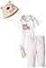 Gerber Baby Girls' 3 Piece Bodysuit