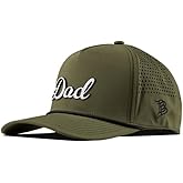 Branded Bills Dad Script 5 Panel Rope, Lightweight, Comfortable Baseball Cap