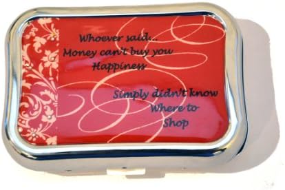 Red and Happiness Contact Lens Designer Case