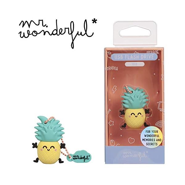 USB Stick 16 GB Pineapple - Speicherstick Memory Stick 2.0 Original Mr Wonderful, Tribe FD038502 – Bild 5