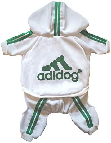 Rdc Pet Adidog Dog Hoodies, Dog Sweater, 4 Legs Jumpsuit Warm Sweat Shirt, Cotton Jacket Coat for Small Dog Medium Dog Large Dog