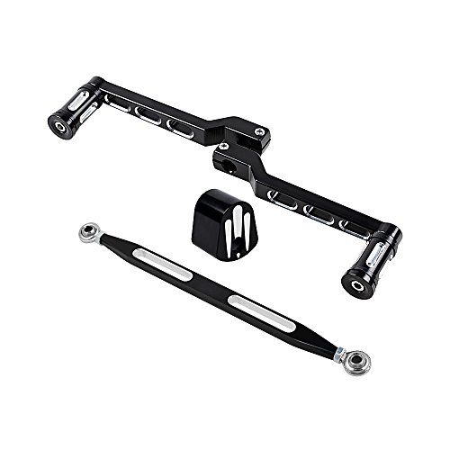 Combo Shift Lever w/ Shifter Peg + Shift Linkage + Ignition Switch Cover Kit for Harley Electra Street Glide Touring FL 2007-2013