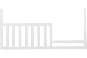 CC KITS Toddler Bed Safety Guard Rail for Baby Cache Cribs (White)