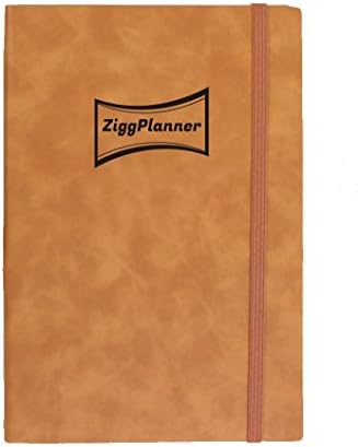 2018 Weekly Planner- Premium Thick Paper - ( 8,5 X 5,7 ) inches 80 gsm paper - Undated Monthly, Weekly, Daily -