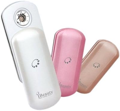 iBeauty Nano Handy Mist Atomizing Facial Steamer &amp; Moisturizer 3 Colors for Your Selection (Pink)