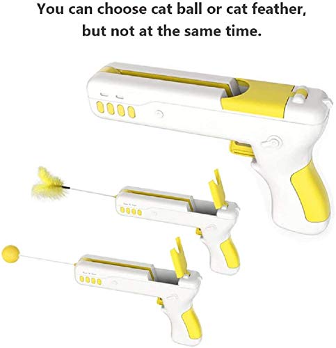 Cat Toys,Feather Ball Indoor Toy,Cat Interactive Toys for Indoor Cats,Cat Toy for Kitten Cat Having Fun Exercise Playing