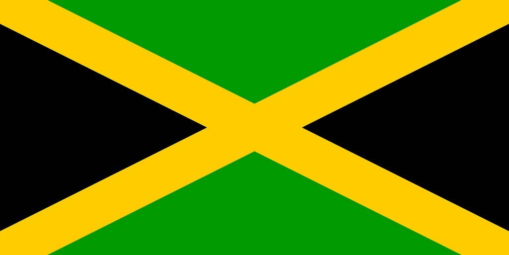 TENNER.LONDON Set of 5 Jamaican Flag Iron on Screen Print