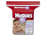 Huggies One & Done Fragrance Free Baby Wipes Refill, 552 Total Wipes 184-Count Pack (Pack of 3) [Packaging May Vary]