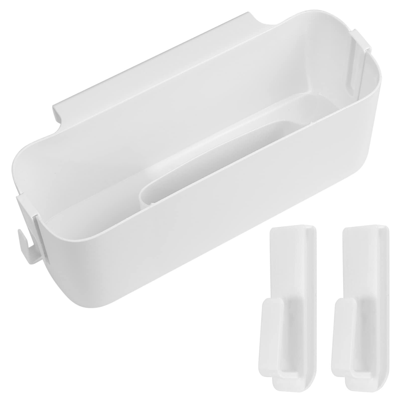 Gaomoeny Bedside Hanging Storage Basket, Bedside Table Bed Shelf Holder Storage Hanging Basket, Storage Rack Organizer Caddy for Home Office School Dormitory Room Desktop Bunk Bedside