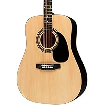 Rogue RA-090 Dreadnought Acoustic Guitar Natural
