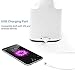 GERINTECH Rechargable Table Lamp, Dimmable Bedside Lamps with Warm & White Light for Bedrooms (Basic)