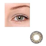 Cosplay Eyes Multi-Color Contact Lenses Cosplay Eyes Cute Colored Charm and Attractive Blends Cosmetic Makeup Eye Shadow (Brown)