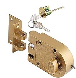 SUMBIN Jimmy Proof Deadbolt Lock with Keyed