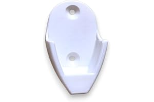 MAKESUS Ceiling Fan Remote Holder Wall Mount for Hunter K5324 99116 Ceiling Fan Remote Control - Remote Not Included (1 Pk White)