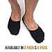 Thirty48 Men's No Show Socks Non-Slip Silicon Grip Moisture Wicking Low Cut Invisible Casual Socks