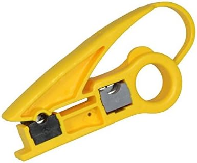 SARGENT Tools 8720 ES Easy Strip Dual Cartridge Stripper for RG6/59 and RG11/7 Cable