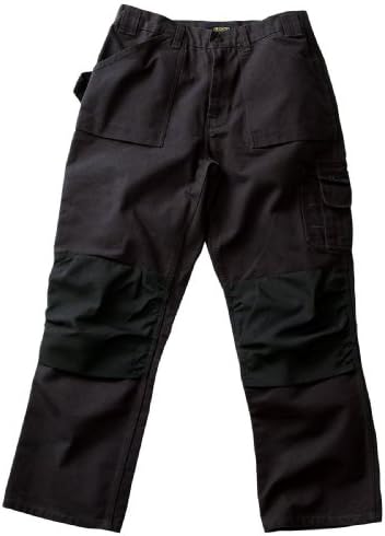 Blaklader Workwear Bantam Pant with out Utility Pockets, 42-Inch Waist, 34-Inch Length, 8-Ounce Cotton - Black