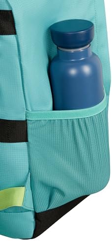 Take2Cabin - Sac Cabine Ryanair 25 x 20 x 40 cm, 24 L, 0,50 kg, Bagage à Main, Sac à Dos Avion S Sous le Siège, Turquoise/Vert (Dusty Turquoise/Lime)