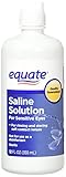 Equate Contact Lens Saline Solution for Sensitive Eyes, Twin Pack, 12 Fl Oz, 24 Total Oz (Compare to Bausch & Lomb Eyes Plus)