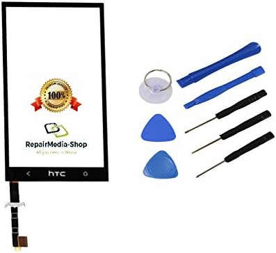 HTC One M7 Mini Black Touch Screen Glass Digitizer Lens Panel + Tool Kit