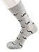 TooPhoto Mens Novelty Socks for Groomsmen Funny Mustache Colorful Crew Dress Wedding 3 Pairs mustache-3color