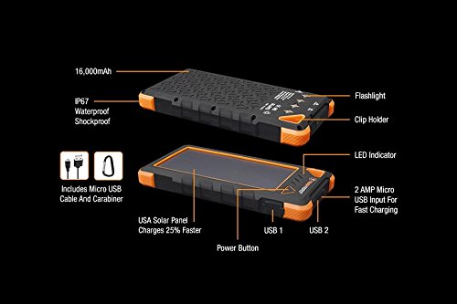 16000mAh Solar Powerbank - Image 6