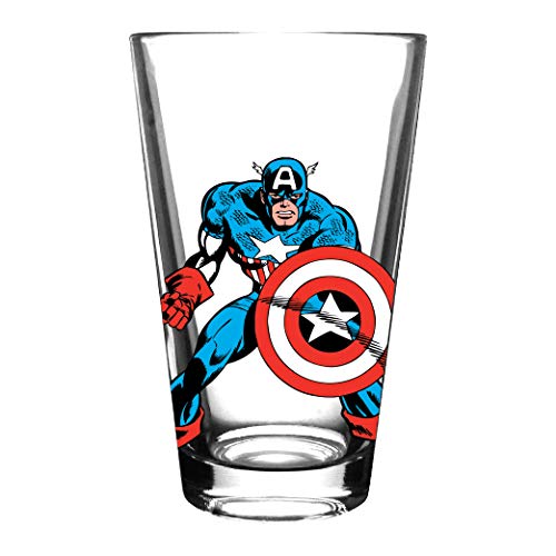 Avengers-Pint-Glass-Set-16-oz-Glass-Capacity-Set-of-4-Glasses-Classic-Shape