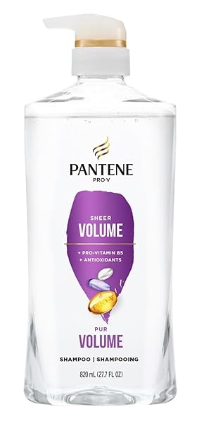 PANTENE SHEER VOLUME, 72 HR FULLNESS SHAMPOO, 820 ML