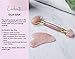 Beloved Pets 2 in 1 Premium Rose Quartz Roller and Gua Sha Set - Natural Rose Quartz | Anxiety Composure Relief, Storms, Barking, Separation and More 170-190 Coun Soft Chews
