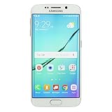 Samsung Galaxy S6 Edge SM-925V 64GB White Smartphone for Verizon (Renewed)